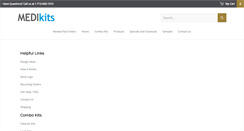 Desktop Screenshot of medi-kits.com